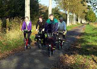 On the towpath