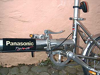 panasonic titanium folding bike